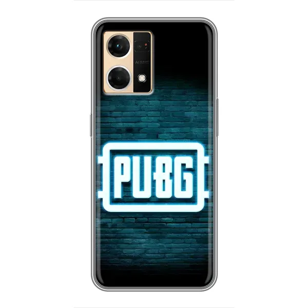 Чехол с принтом «Лого PUBG» для OPPO Reno7 Pro 5G Чехол с принтом «Лого PUBG» для OPPO Reno7 Pro 5G