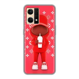 Крутые Чехлы Луи Виттон для Oppo Reno7 Pro 5G (AlphaPrint) (Модный стиль)