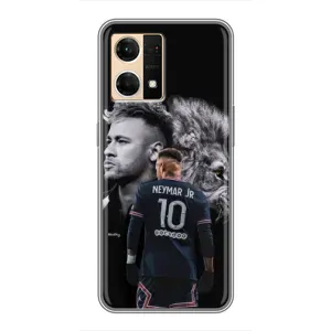 Чехол Неймар для Oppo Reno7 Pro 5G (AlphaPrint) (Неймар Лев)