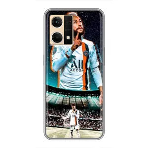 Чехол Неймар для Oppo Reno7 Pro 5G (AlphaPrint) (Неймар ПСЖ)
