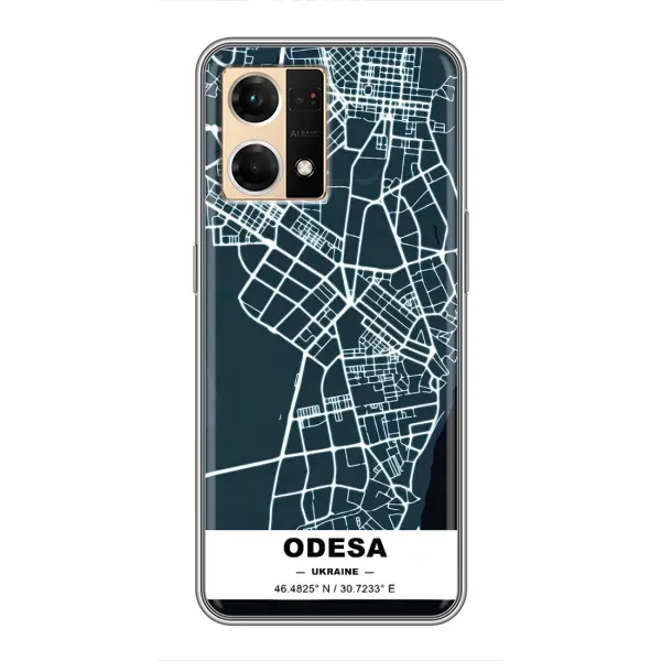 Чехол с принтом «Одесса» для OPPO Reno7 Pro 5G