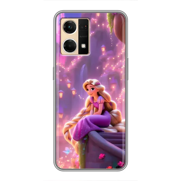 Чехол с принтом «Рапунцель в замке» для OPPO Reno7 Pro 5G Чехол с принтом «Рапунцель в замке» для OPPO Reno7 Pro 5G