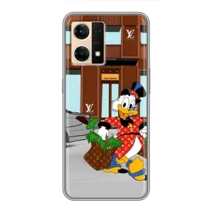 Чехлы для Oppo Reno7 Pro 5G - Скрудж МакДак Louis Vuitton (PREMIUMPrint) (Скрудж ЛВ)