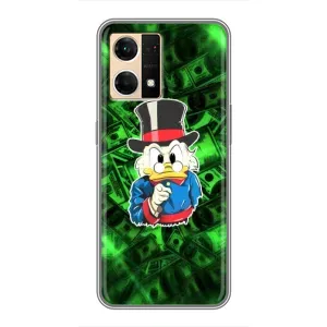 Чехлы для Оппо Рено 7 Про - Scrooge MagDag (PREMIUMPrint) (Скрудж МакДак)