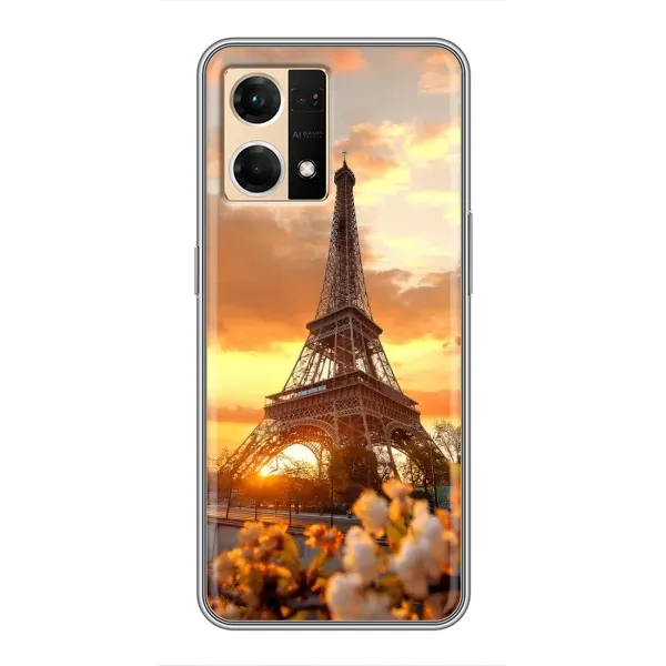 Чехол с принтом «Солнечная башня» для OPPO Reno7 Pro 5G Чехол с принтом «Солнечная башня» для OPPO Reno7 Pro 5G