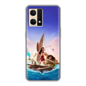 Чехол с мультфильмом Моана Oppo Reno7 Pro 5G (Команда Ваяна Мауи)
