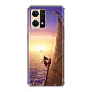 Чехол с мультфильмом Моана Oppo Reno7 Pro 5G (Закат Ваяна)
