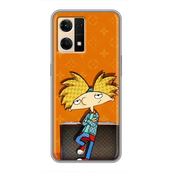 Чохол з принтом «Арнольд» для OPPO Reno7 4G