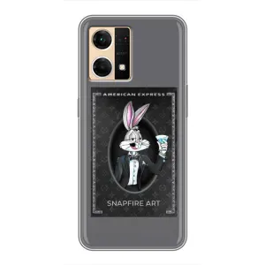 Брендновые Чехлы для Oppo Reno7 4G - (PREMIUMPrint) (Бакс Бани LV)
