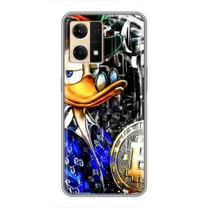 Чехли для OPPO Reno7 4G - Scrooge MagDag (PREMIUMPrint) (Біткойн Скрудж)