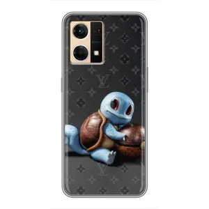 Брендновые Чехлы для Oppo Reno7 4G - (PREMIUMPrint) (Черепашка)