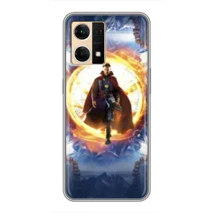 Чехлы с героями Марвел Oppo Reno7 4G (VPrint) (Доктор Стрендж)