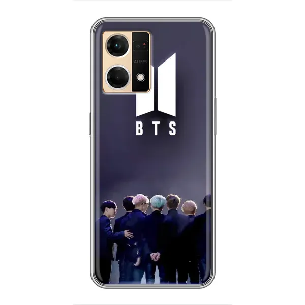 Чехол с принтом «Группа BTS» для OPPO Reno7 4G Чехол с принтом «Группа BTS» для OPPO Reno7 4G
