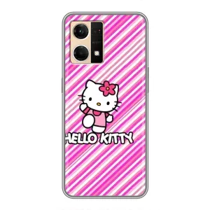 Чехол для Ребёнка на ОППО Рено7 4G (VPrint) (Hello Kytty)