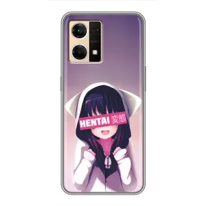 Чехлы Персонажи Аниме Наруто для Oppo Reno7 4G (AlphaPrint) (Hentai chan)