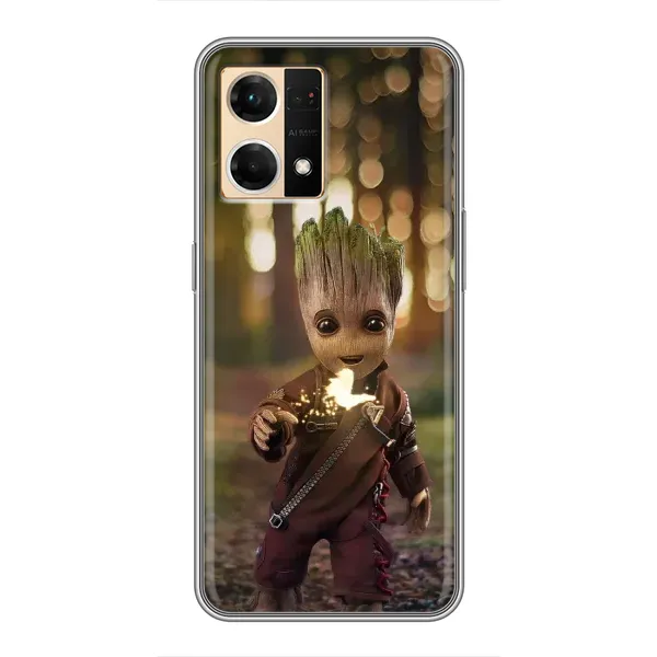 Чехол с принтом «I am Groot» для OPPO Reno7 4G Чехол с принтом «I am Groot» для OPPO Reno7 4G