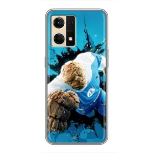 Чохол з принтом Фантастична четвірка для Oppo Reno7 4G (Істота Фантастична Четвірка)