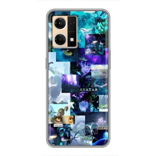 Чехол с принтом «коллаж Аватар» для OPPO Reno7 4G Чехол с принтом «коллаж Аватар» для OPPO Reno7 4G