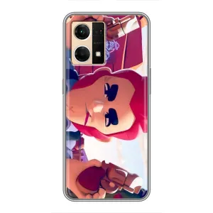 Чехол для Oppo Reno7 4G Бравл Старс (VPrint) (Кольт)