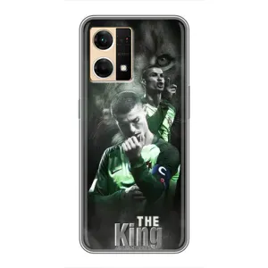 Чехол Криштиану Роналду для Oppo Reno7 4G (AlphaPrint) (Криштиано Лев)