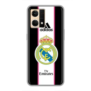 ФК Реал Мадрид чохли для Oppo Reno7 4G (AlphaPrint) (лого Real Madrid)