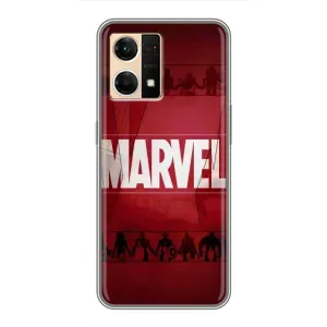 Чехол МАРВЕЛ для ОППО Рено7 4G (AlphaPrint) (MARVEL)