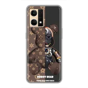 Крутые Чехлы Луи Виттон для Oppo Reno7 4G (AlphaPrint) (Медведь Луи Витон)