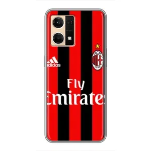 Чохли для Oppo Reno7 4G (VPrint) - Футбольні клуби (Milan)
