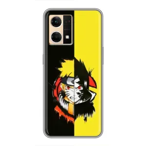 Naruto Anime Чехлы для ОППО Рено7 4G (AlphaPrint) (Наруто-Итачи)