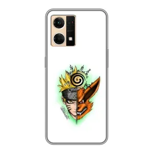 Naruto Anime Чехлы для ОППО Рено7 4G (AlphaPrint) (Наруто Курама)