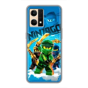 Чехлы с тематикой Киберспорт для Oppo Reno7 4G (VPrint) (Ninjago)