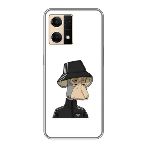 Чехлы с Обезьянами NFT для Oppo Reno7 4G (AlphaPrint) (обезьяна NFT Adidas)