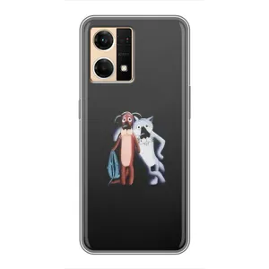 Чехол для Ребёнка на ОППО Рено7 4G (VPrint) (Шо опять)