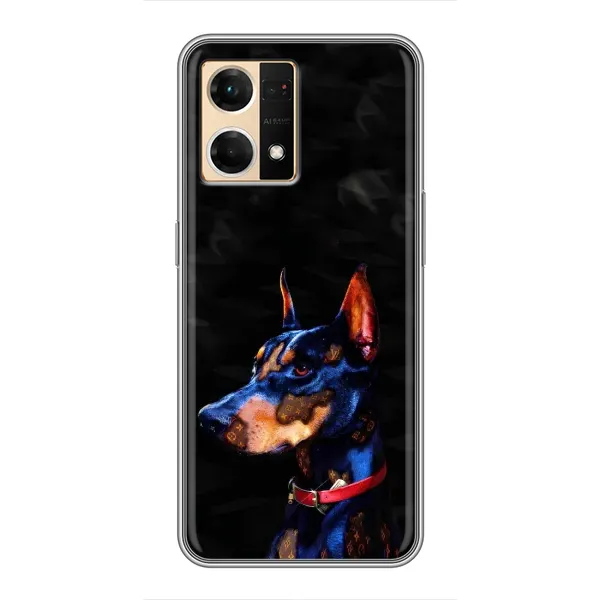 Чехол с принтом «Собака» для OPPO Reno7 4G