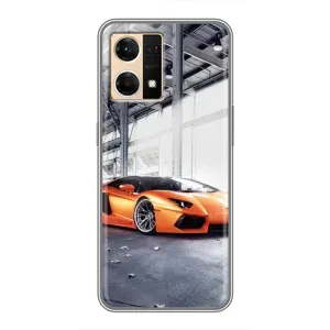Чехлы с Машинами на ОППО Рено7 4G (VPrint) (Sport Car)