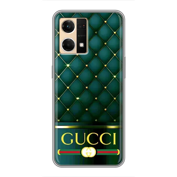 Чехол с принтом «Текстура Гуччи» для OPPO Reno7 4G