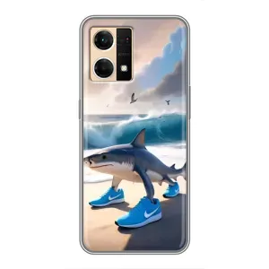 Чохол з мемом Тралалело тралала на Oppo Reno7 4G (Тралалело тралала)