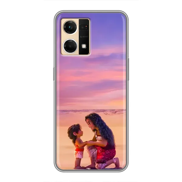 Чехол с принтом «Маленькая Ваяна» для OPPO Reno7 4G Чехол с принтом «Маленькая Ваяна» для OPPO Reno7 4G