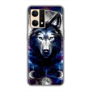 Защитные чехлы для ОППО Рено7 4G (AlphaPrint) (ХИТ продаж) ВОЛК (Волк)