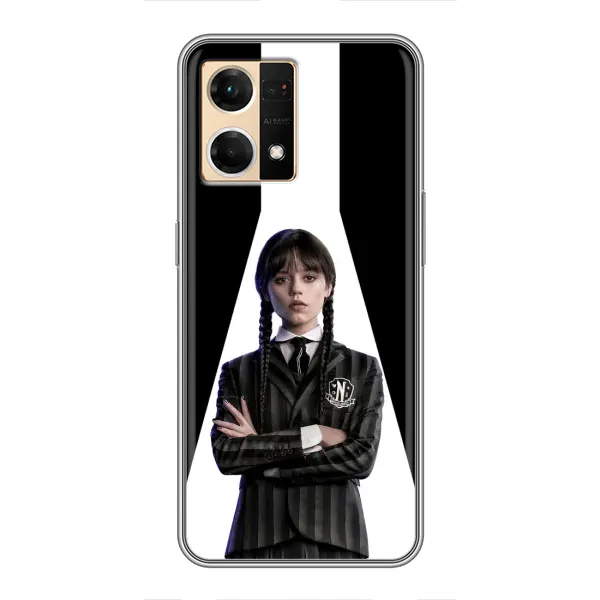Чехол с принтом «W-Wednesday» для OPPO Reno7 4G Чехол с принтом «W-Wednesday» для OPPO Reno7 4G