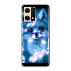 Чехлы с картинкой Лисички для Oppo Reno7 4G (VPrint) (Яркая лисичка)