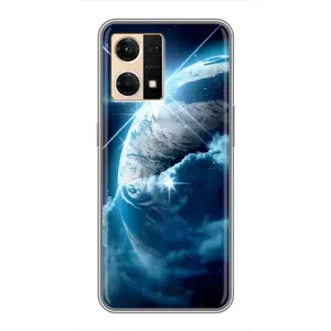 Космические Чехлы для ОППО Рено7 4G (VPrint) (Земля с космоса)