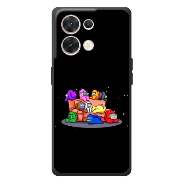 Чехол с принтом «Амонг-ас» для OPPO Reno 8 5G Чехол с принтом «Амонг-ас» для OPPO Reno 8 5G