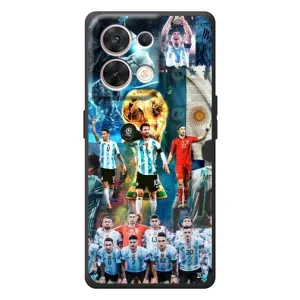 Чохли Мессі для OPPO Reno 8 5G (AlphaPrint) (Аргентина Мессі)
