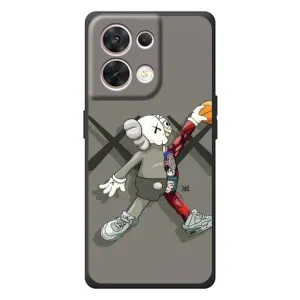 Чехлы для OPPO Reno 8 5G - Bearbrick Louis Vuitton (PREMIUMPrint) (Беарбрик Джордан)