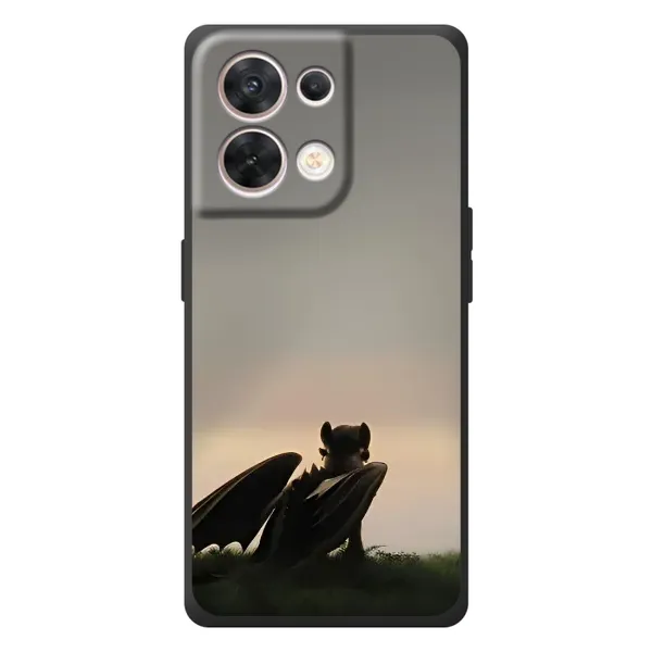Чехол с принтом «Беззубик» для OPPO Reno 8 5G Чехол с принтом «Беззубик» для OPPO Reno 8 5G