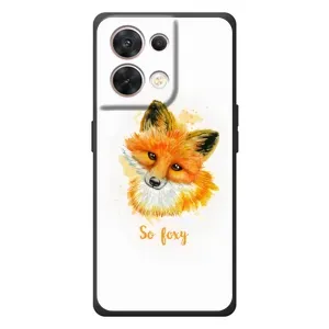 Чохли з картинкою Лисичка для OPPO Reno 8 5G (VPrint) (Дівчинка Лиса)