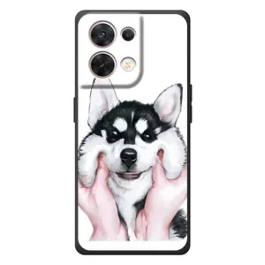 Чохли з собаками для OPPO Reno 8 5G (VPrint) (Радісний Хаскі)