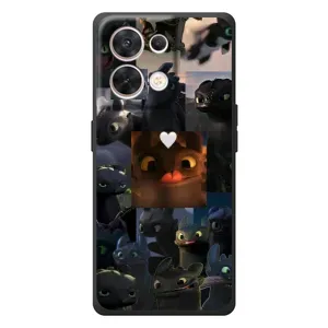 Чохол як приборкати дракона на OPPO Reno 8 5G (Дракон колаж)