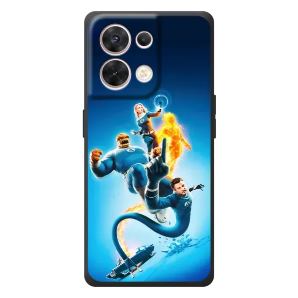 Чехол с принтом «Герои Фантастическая Четверка» для OPPO Reno 8 5G Чехол с принтом «Герои Фантастическая Четверка» для OPPO Reno 8 5G